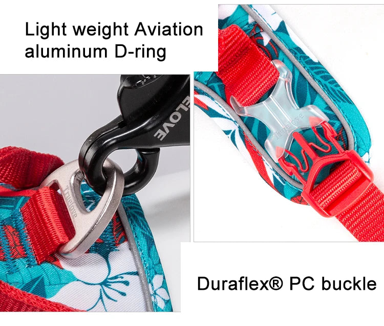 Pet Harness Camouflage With Reflective Nylon Special Edition