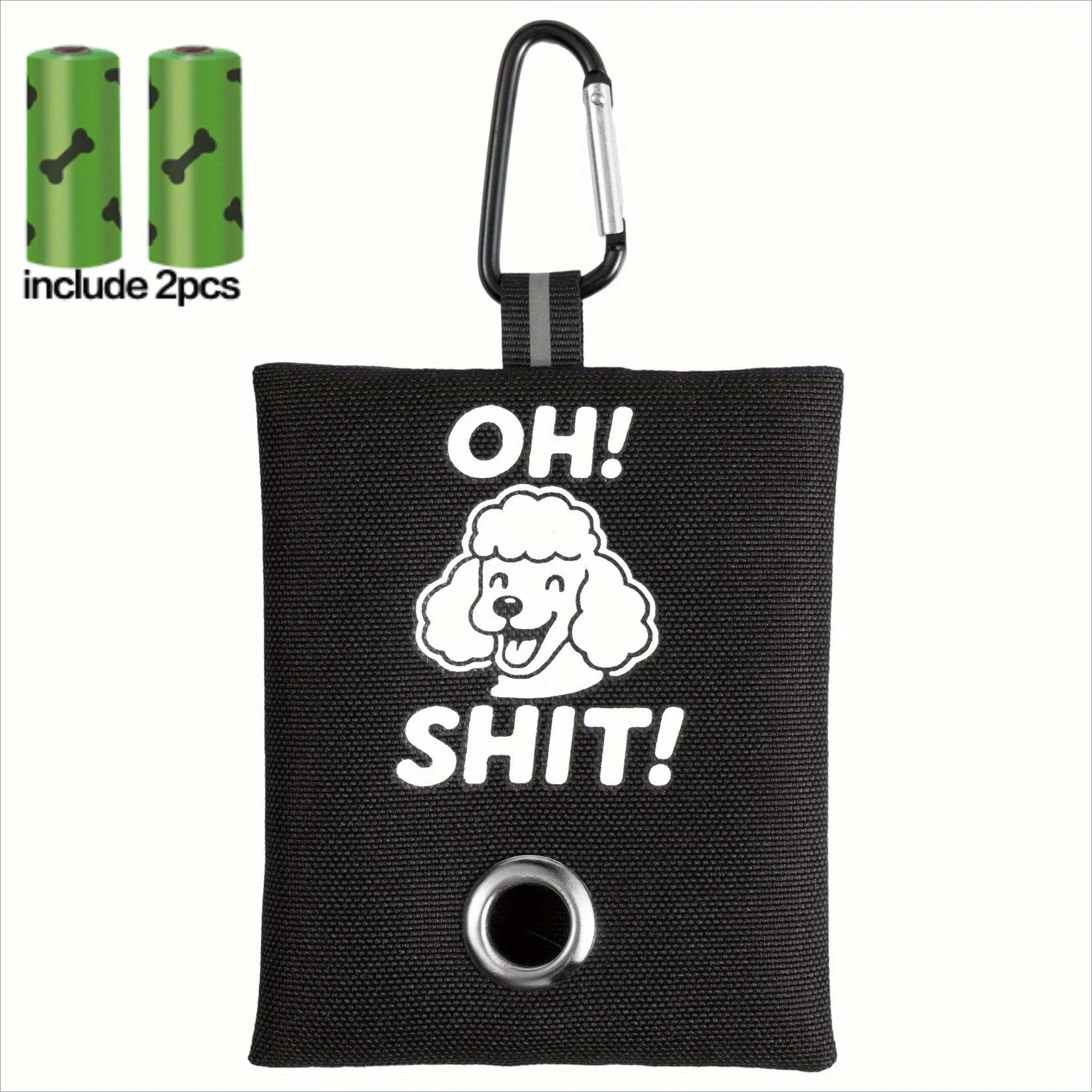 “OH SH*T” Dog Poop Bag Holder!