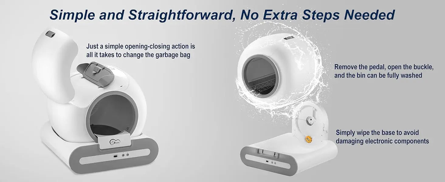 DOEL Smart Self-Cleaning Cat Litter Box