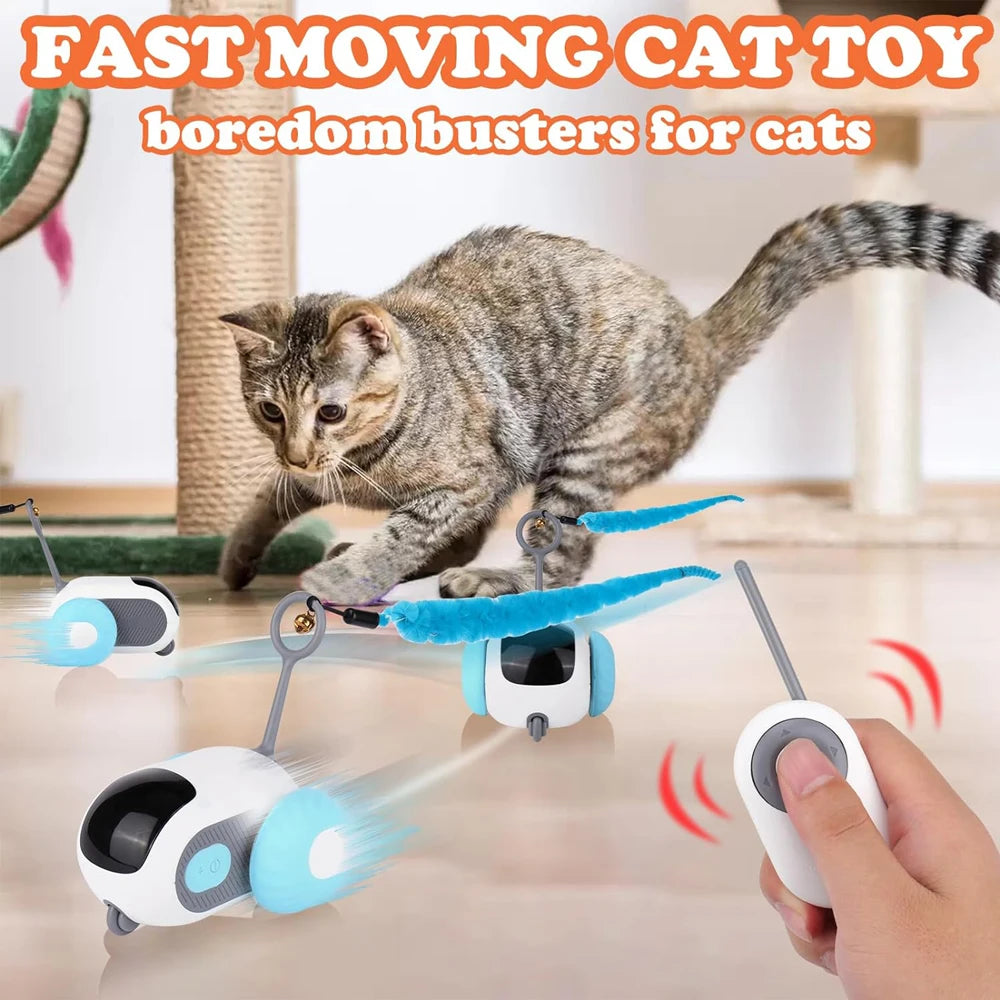 Smart Cat Toy Car – The Ultimate Feline Fun Machine! ( Or Dog! )