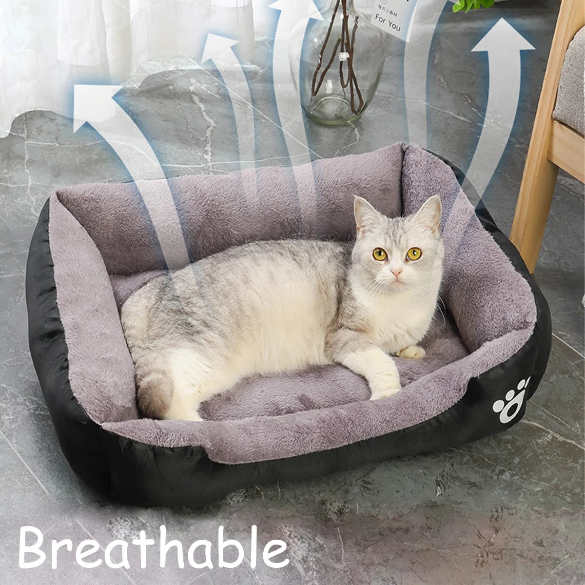 Breathable Fiber Pet Bed