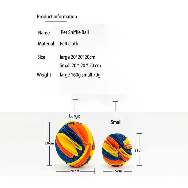 Snuffle Ball Interactive Toy