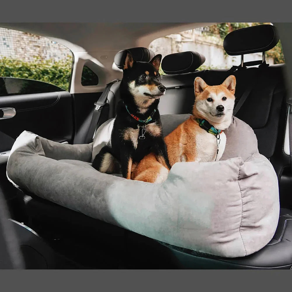 Deluxe Dog Car Seat Bed