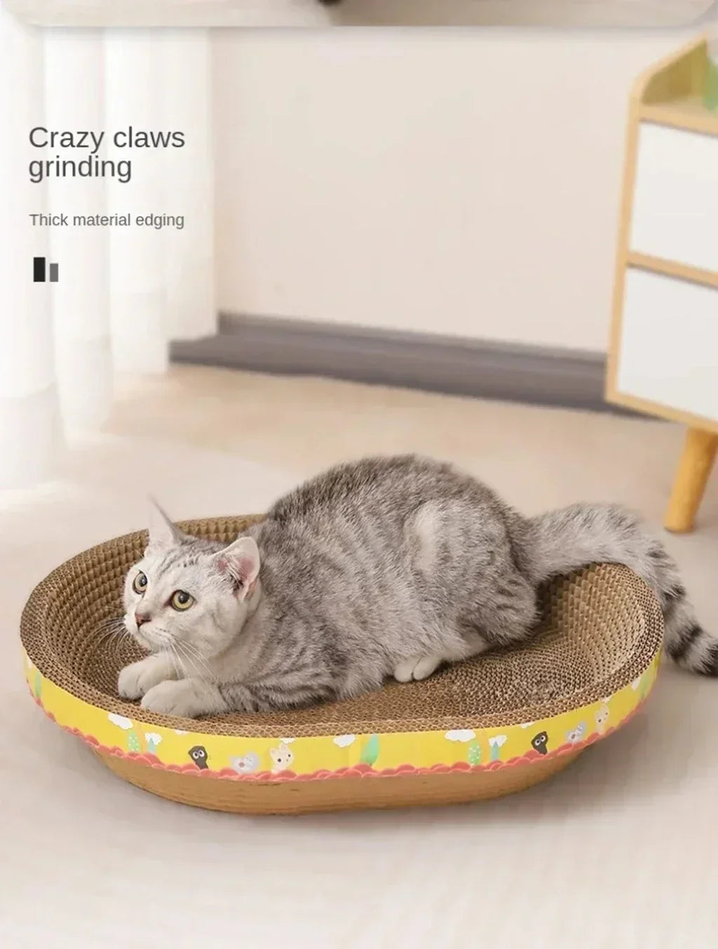 Corrugated Cat Scratcher Lounge