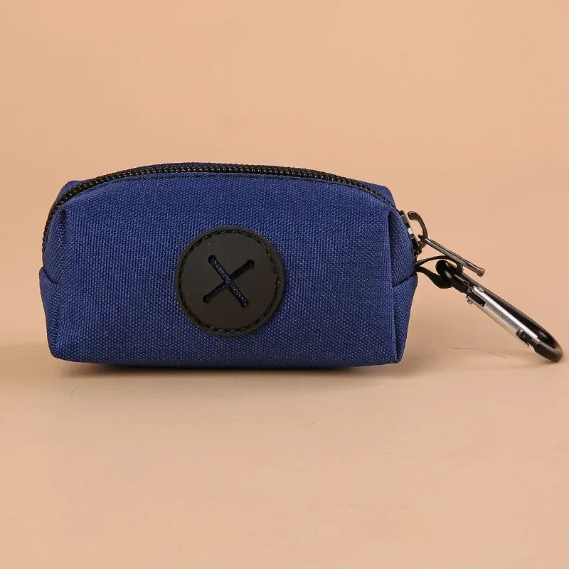 Outdoor Dog Poop Bag Holder & Dispenser for Pet Waste Pickup & Storage