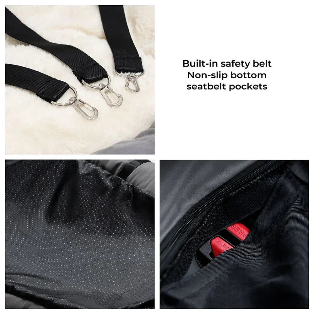 Deluxe Dog Car Seat Bed