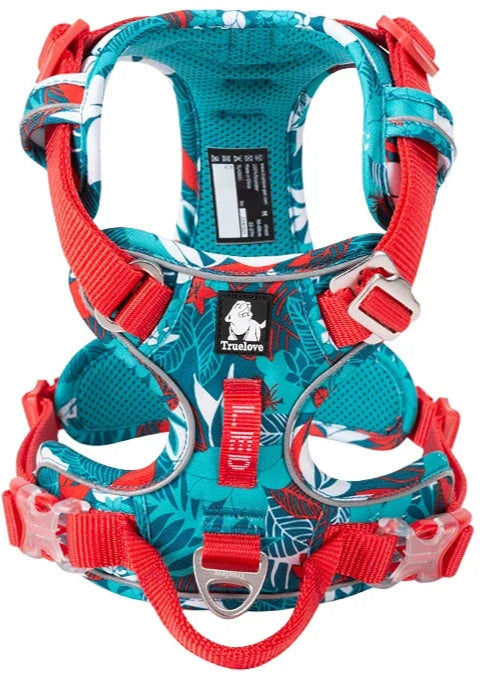 Pet Harness Camouflage With Reflective Nylon Special Edition