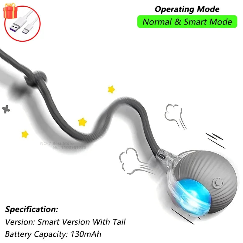 Smart Interactive Cat Or Dog Toy Ball โ The Ultimate Purr-fect Playmate! ๐บ๐พ
