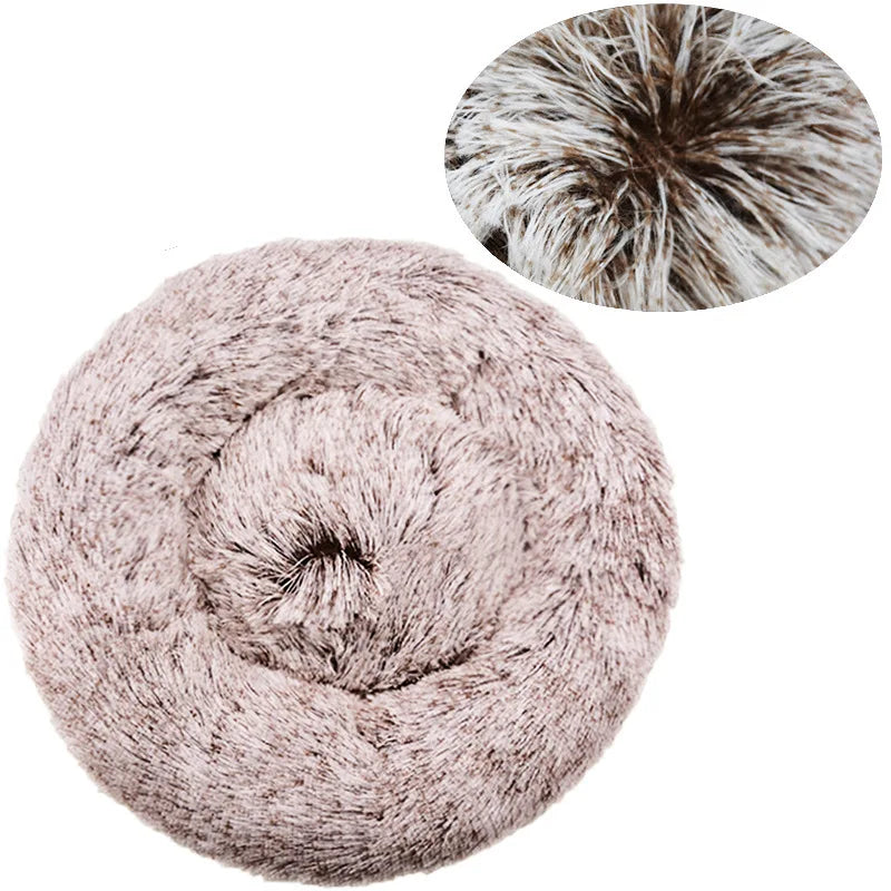 Plush Calming Pet Bed