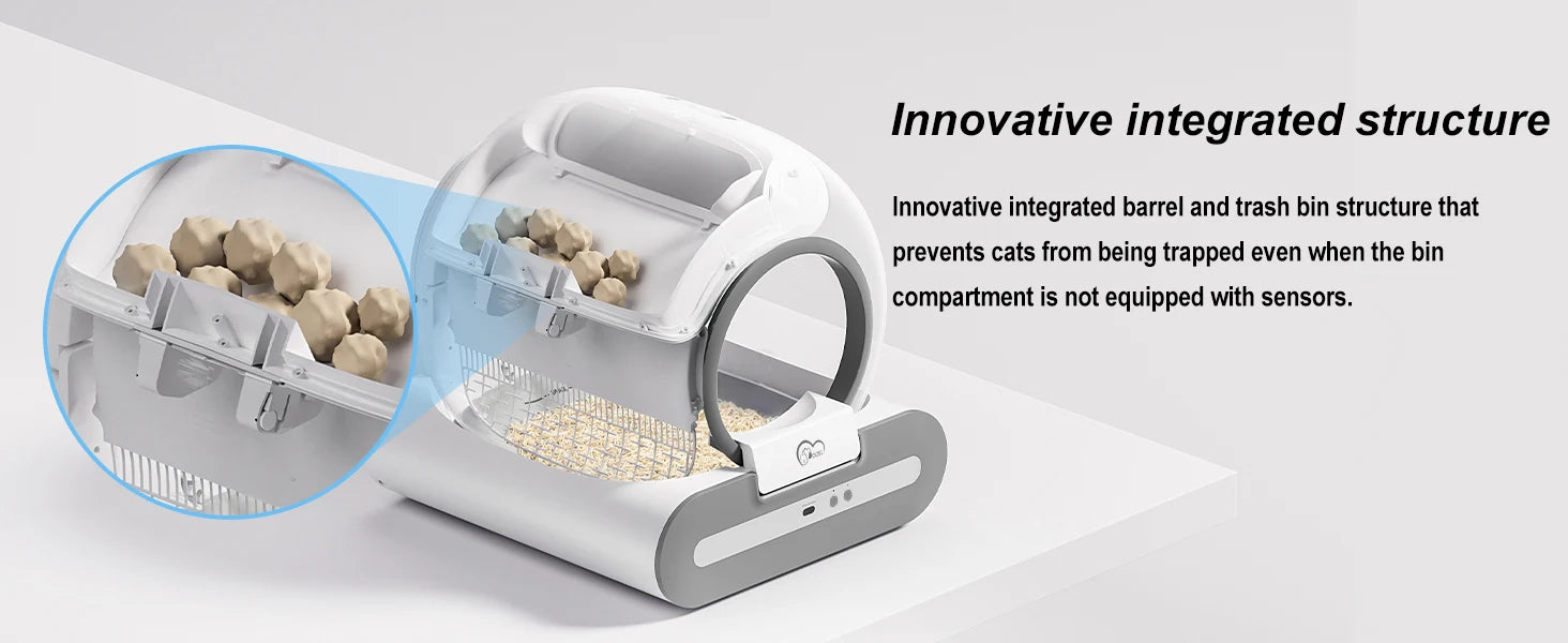 DOEL Smart Self-Cleaning Cat Litter Box