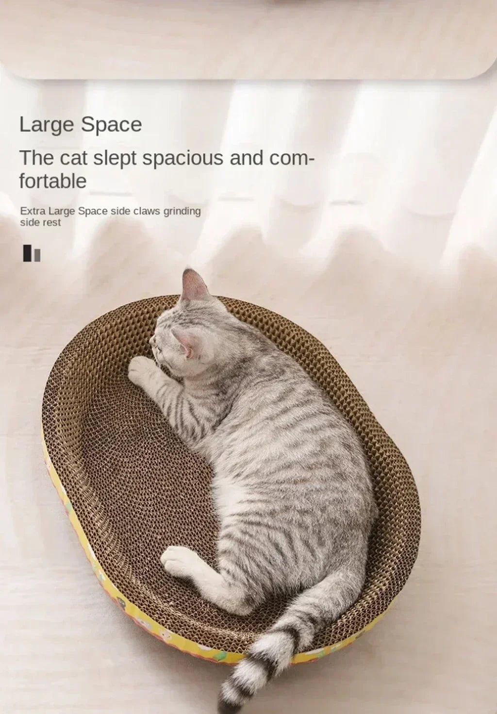 Corrugated Cat Scratcher Lounge