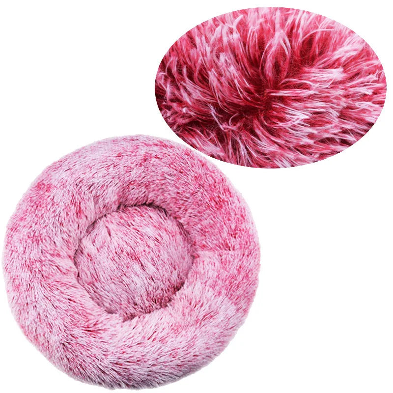 Plush Calming Pet Bed