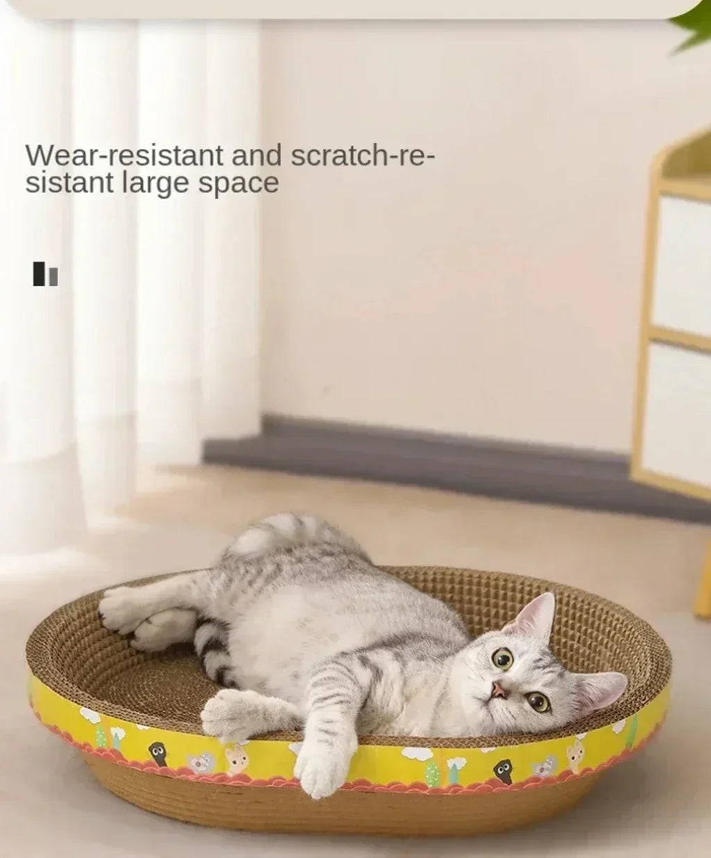 Corrugated Cat Scratcher Lounge
