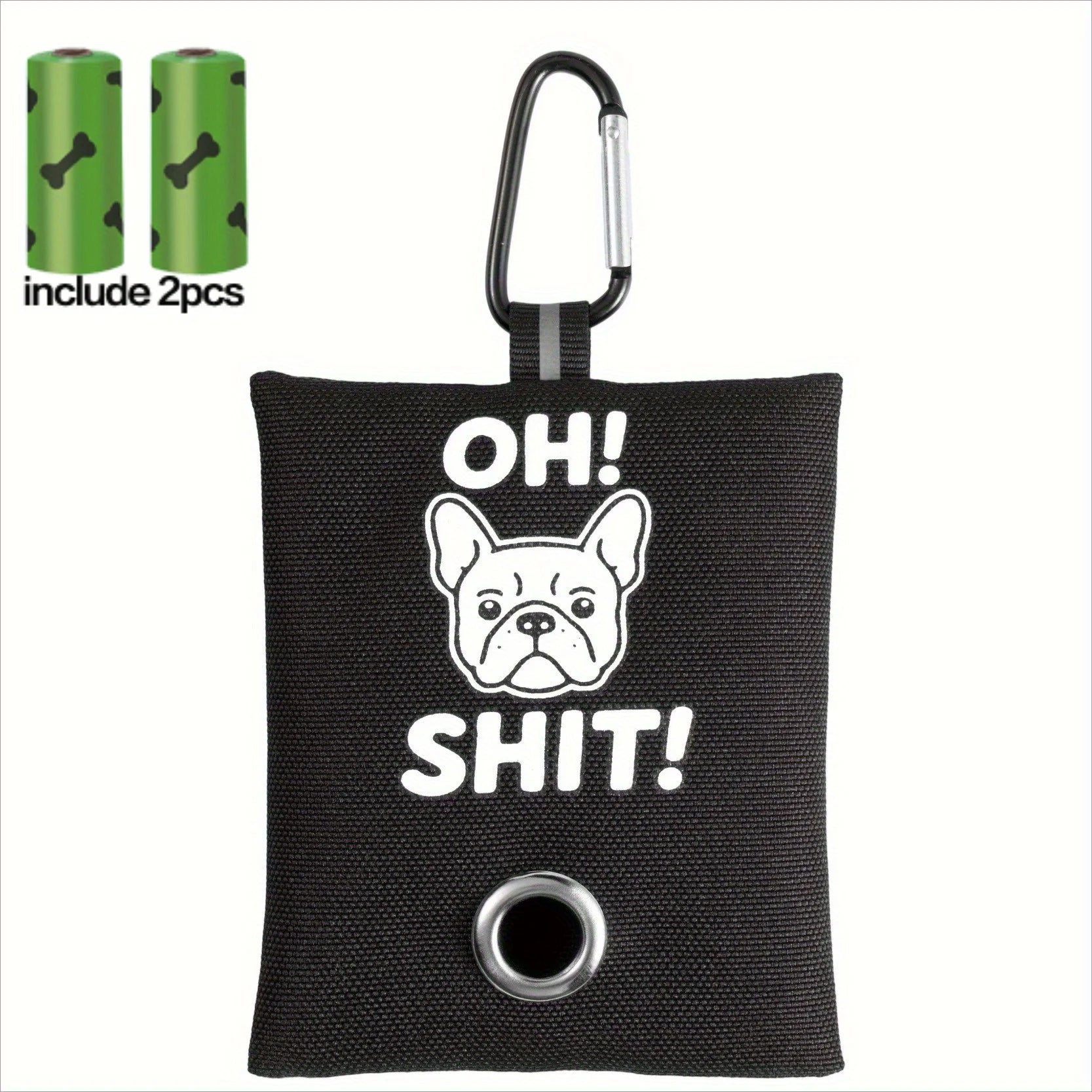 “OH SH*T” Dog Poop Bag Holder!