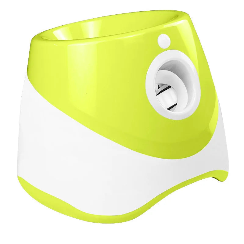 Dog Ball Throwing Launcher Automatic Dog Chase Toy Tennis Ball Throwing Machine With 3 balls Pet Interactive Toy, USB Charging