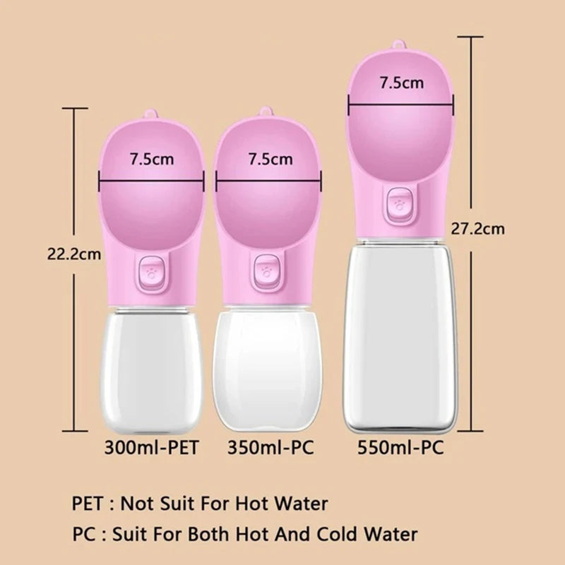 Portable Dog Water Bottle – Hydration on the Go!