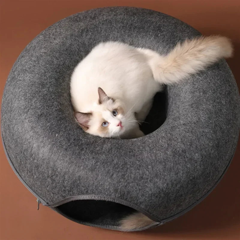The Ultimate Donut Cat Bed