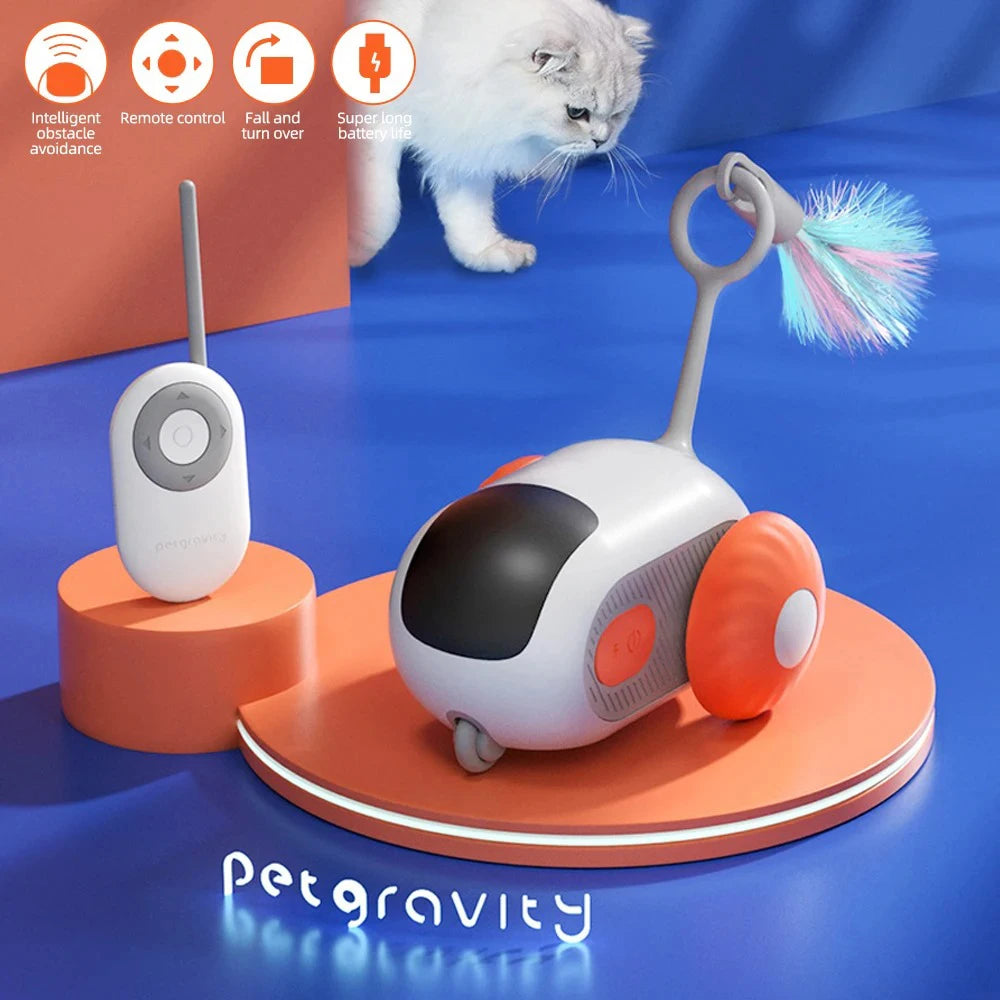 Smart Cat Toy Car – The Ultimate Feline Fun Machine! ( Or Dog! )