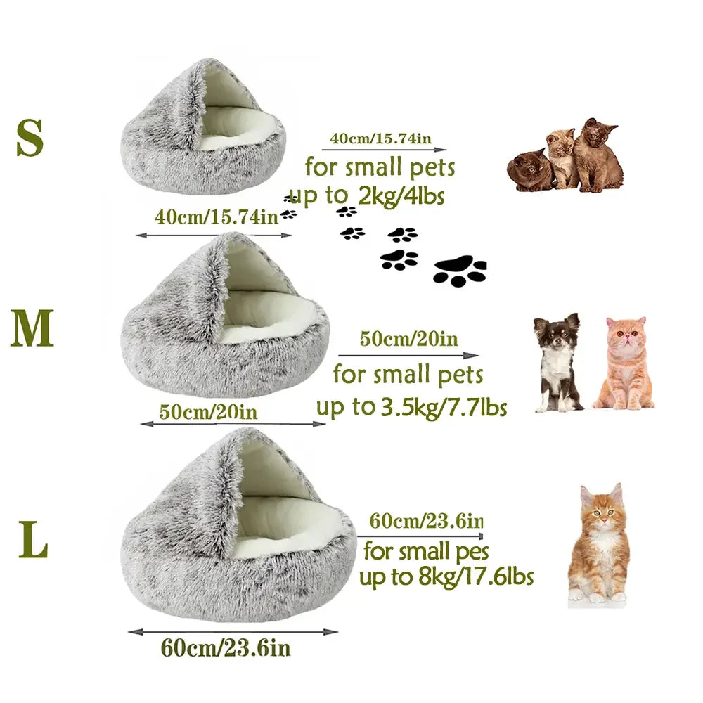 Cozy Fiber Cat Bed