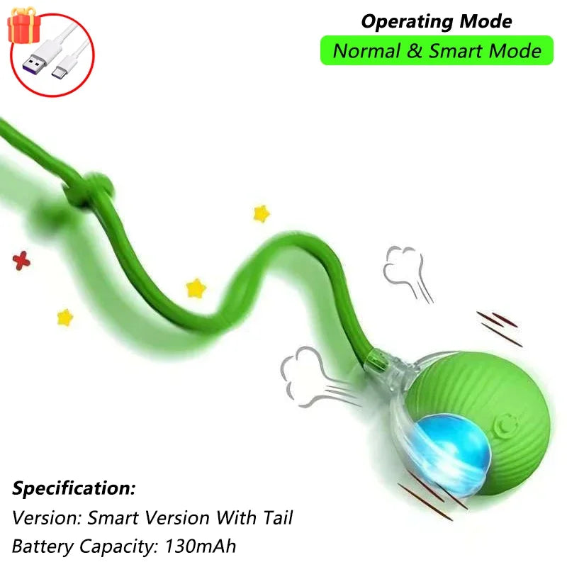 Smart Interactive Cat Or Dog Toy Ball – The Ultimate Purr-fect Playmate! 😺🎾