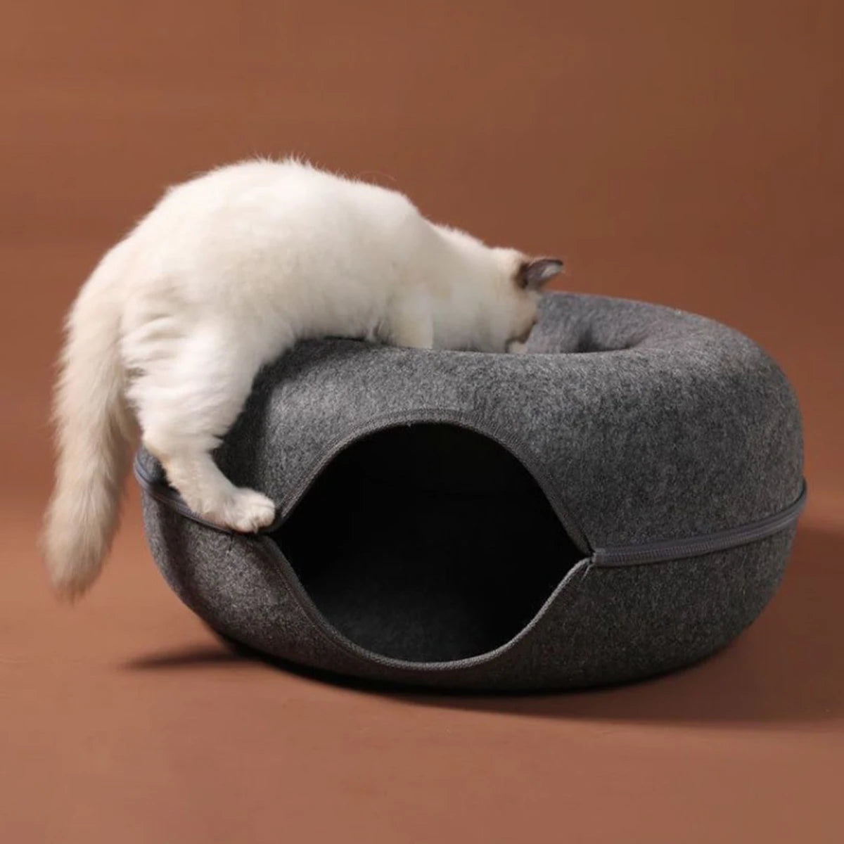 The Ultimate Donut Cat Bed