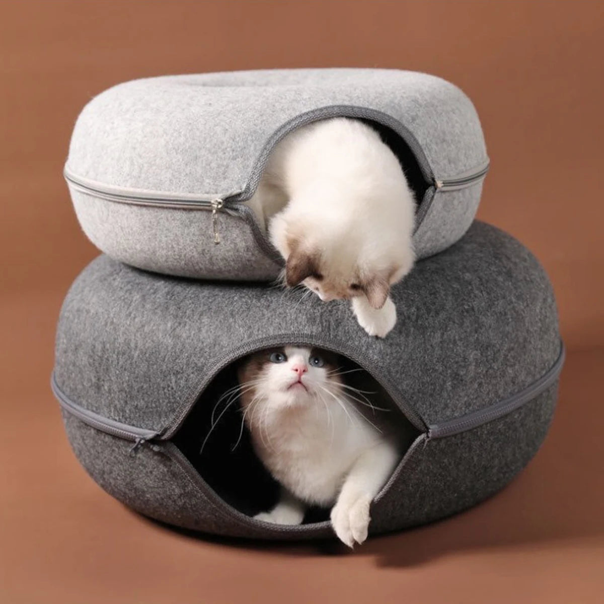 The Ultimate Donut Cat Bed