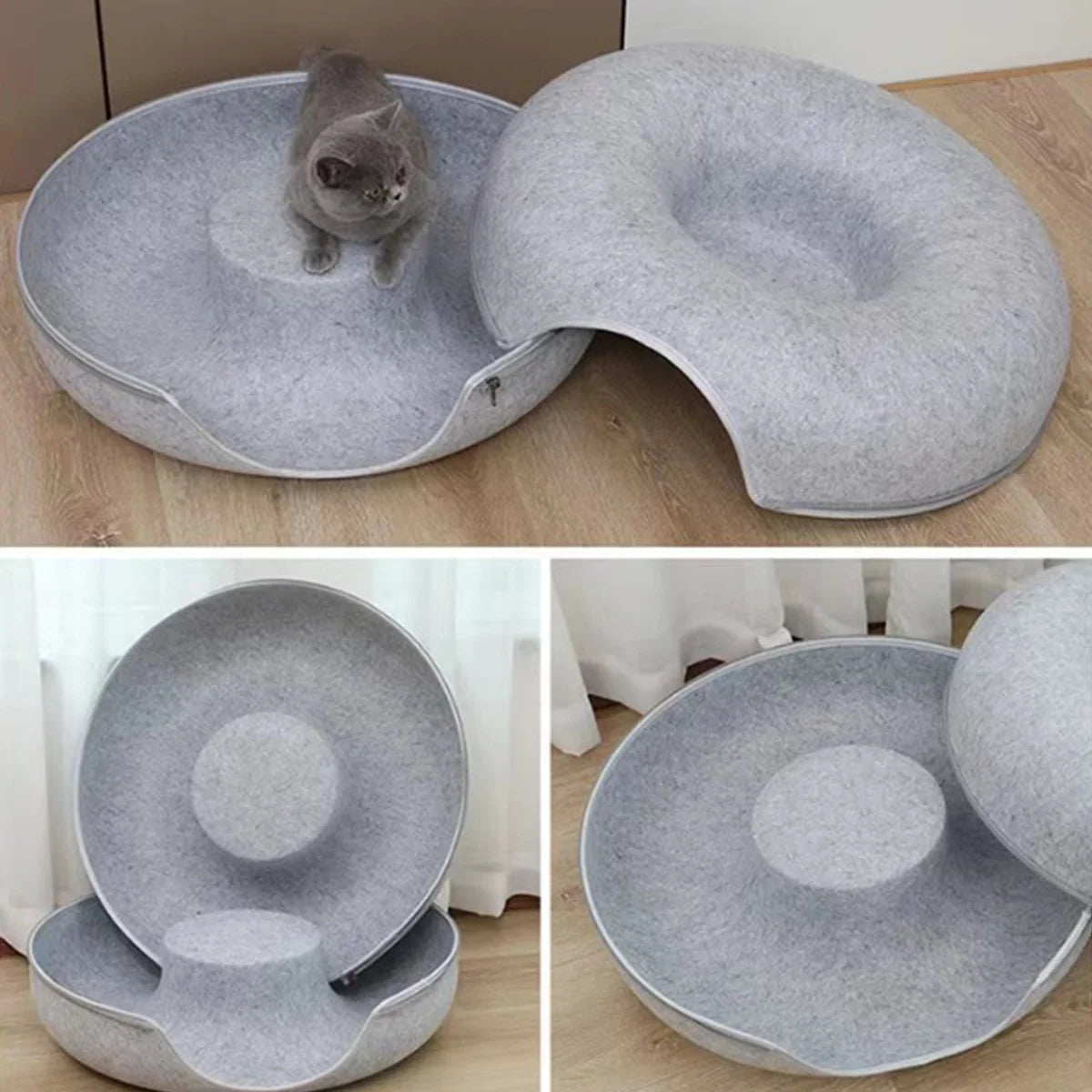 The Ultimate Donut Cat Bed