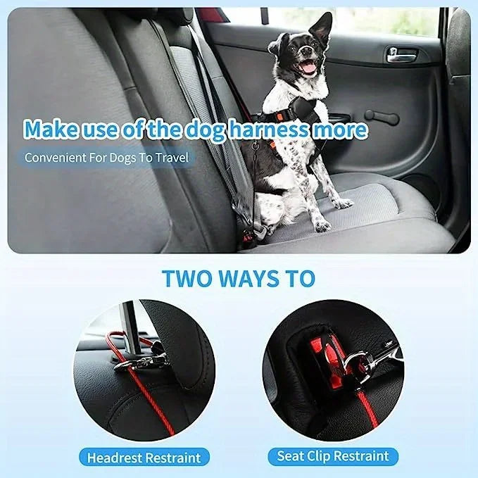 Chew-Proof Dog Car Harness