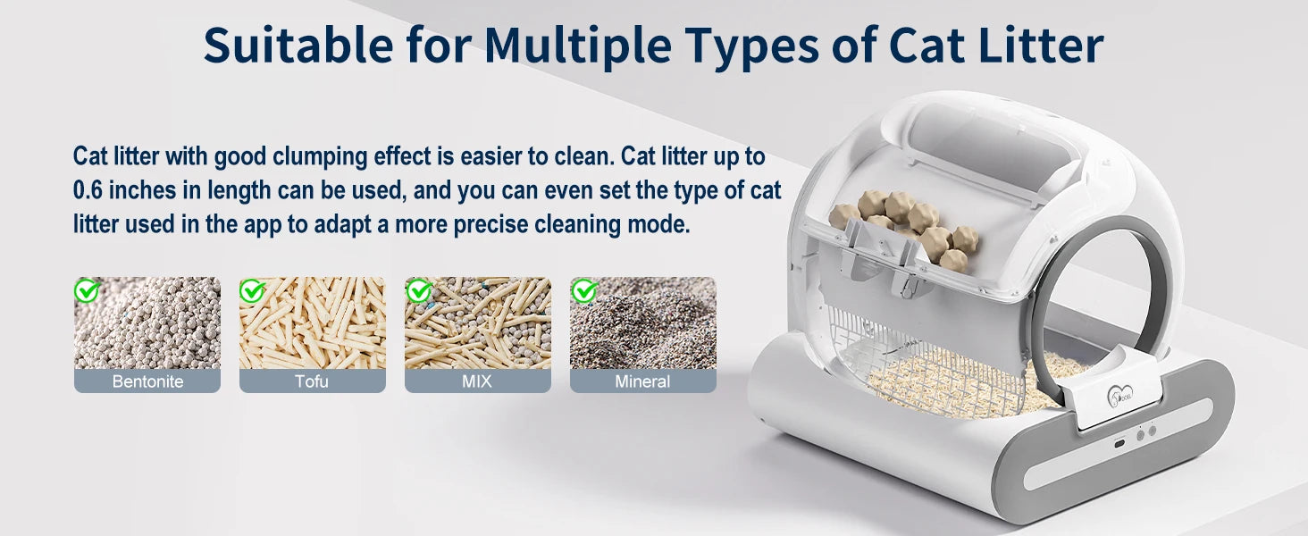 DOEL Smart Self-Cleaning Cat Litter Box