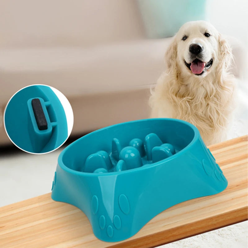 Starfish Slow Feeder Dog Bowl