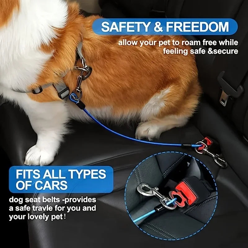 Chew-Proof Dog Car Harness