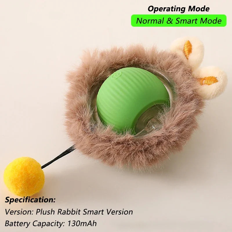 Smart Interactive Cat Or Dog Toy Ball – The Ultimate Purr-fect Playmate! 😺🎾