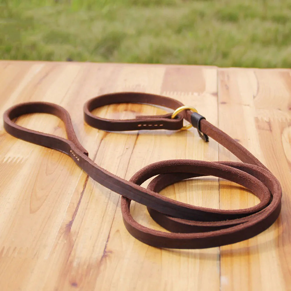 Classic Leather Dog Leash