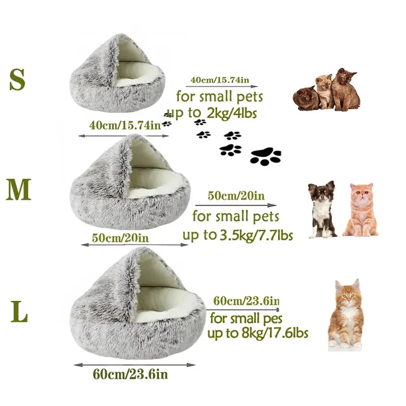 Cozy Fiber Cat Bed
