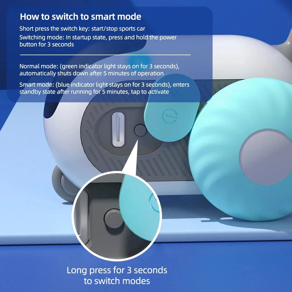 Smart Cat Toy Car – The Ultimate Feline Fun Machine! ( Or Dog! )