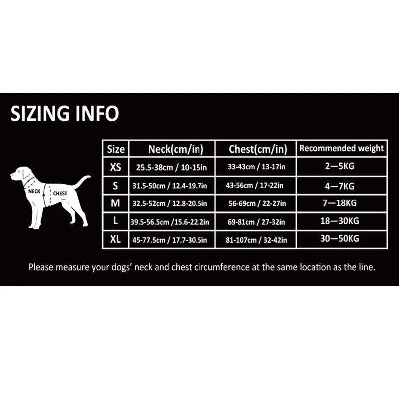Pet Harness Camouflage With Reflective Nylon Special Edition