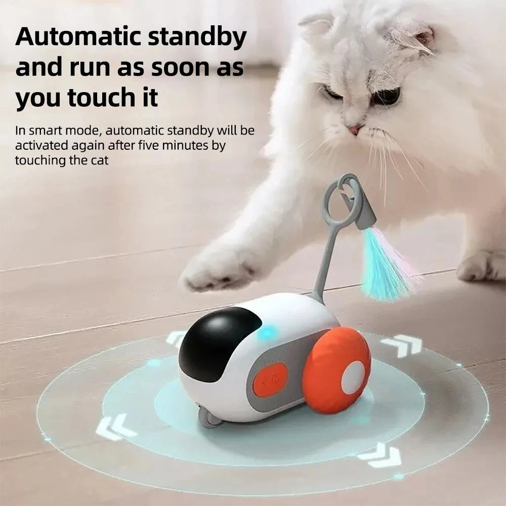 Smart Cat Toy Car – The Ultimate Feline Fun Machine! ( Or Dog! )
