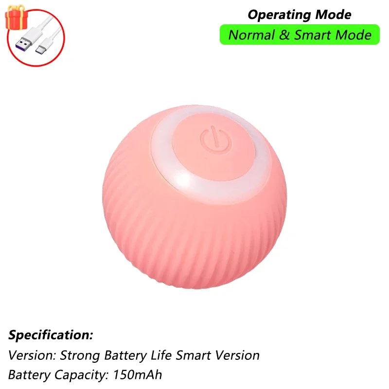 Smart Interactive Cat Or Dog Toy Ball – The Ultimate Purr-fect Playmate! 😺🎾