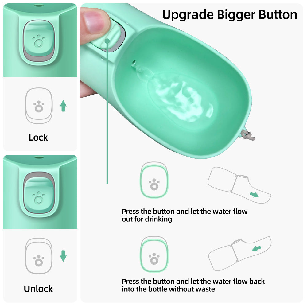 Portable Dog Water Bottle – Hydration on the Go!