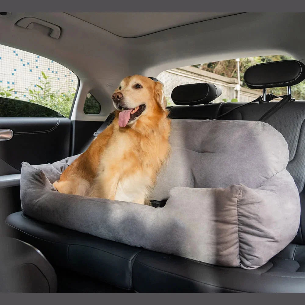 Deluxe Dog Car Seat Bed