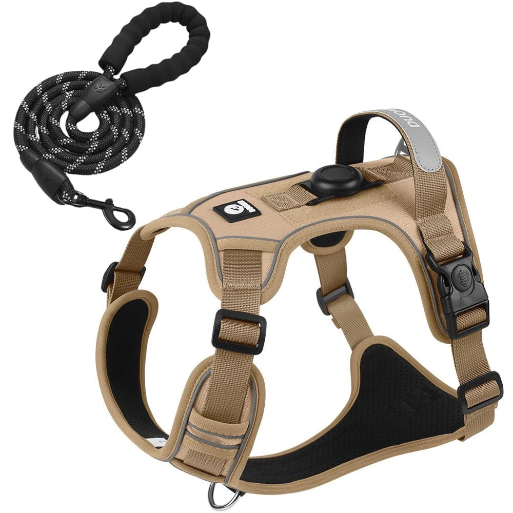 Dog Harness with Airtag Holder