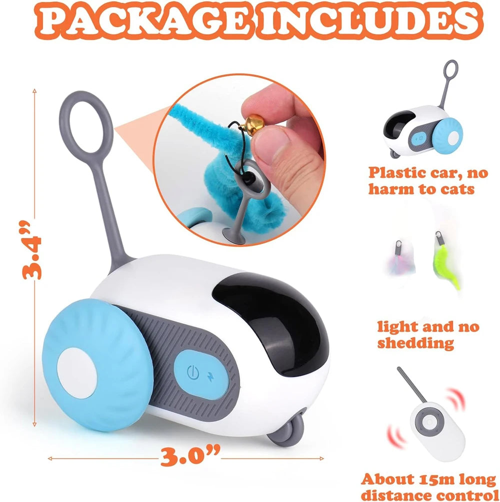 Smart Cat Toy Car – The Ultimate Feline Fun Machine! ( Or Dog! )
