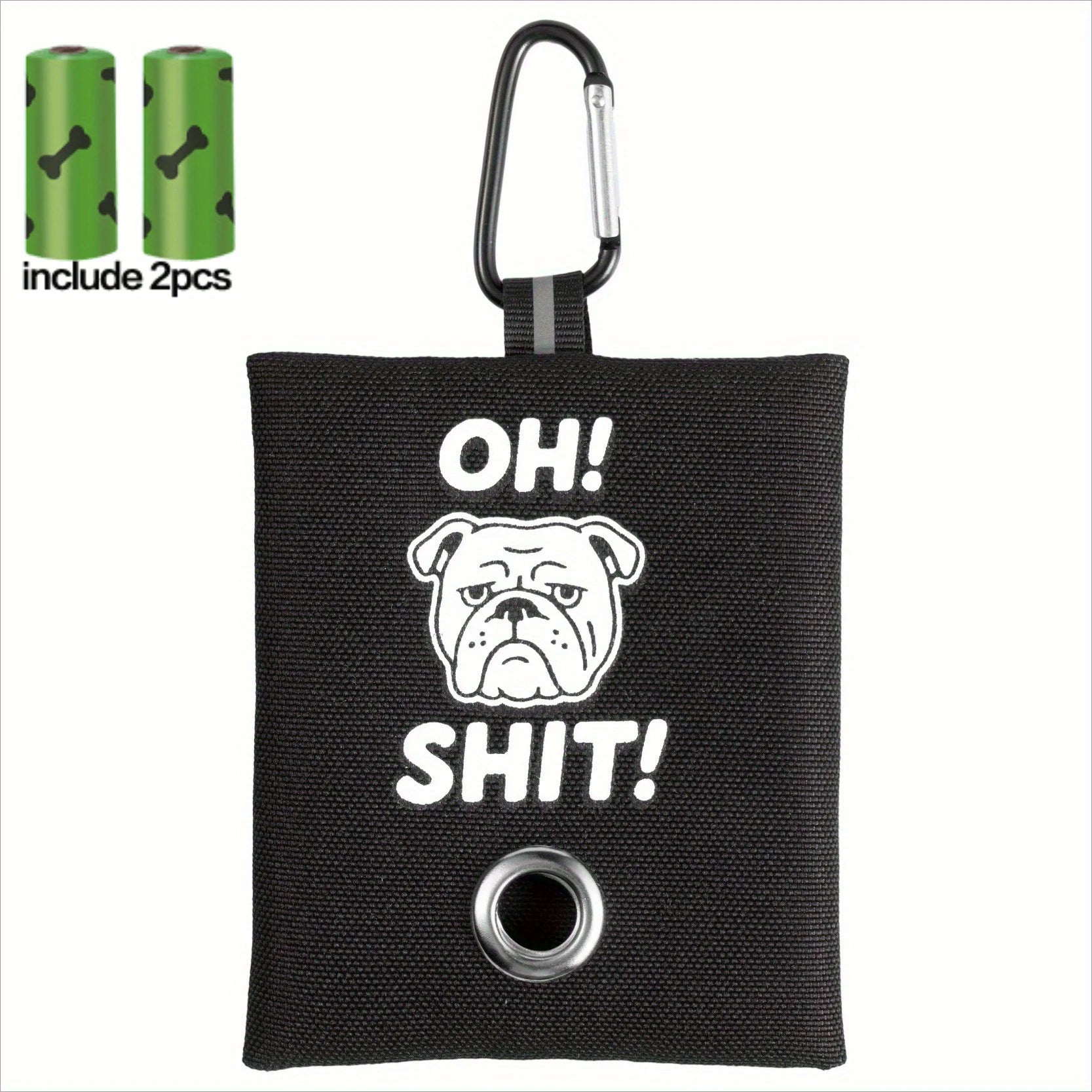 “OH SH*T” Dog Poop Bag Holder!