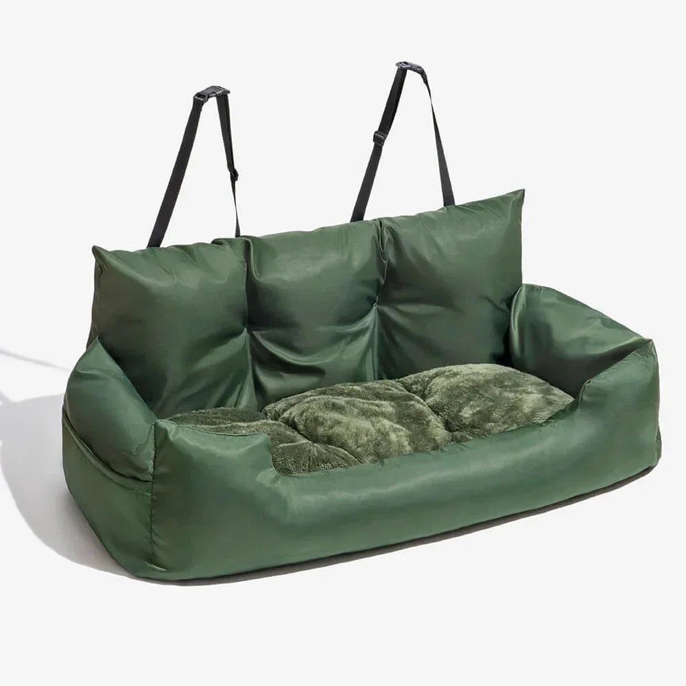 Deluxe Dog Car Seat Bed