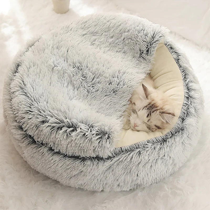 Cozy Fiber Cat Bed