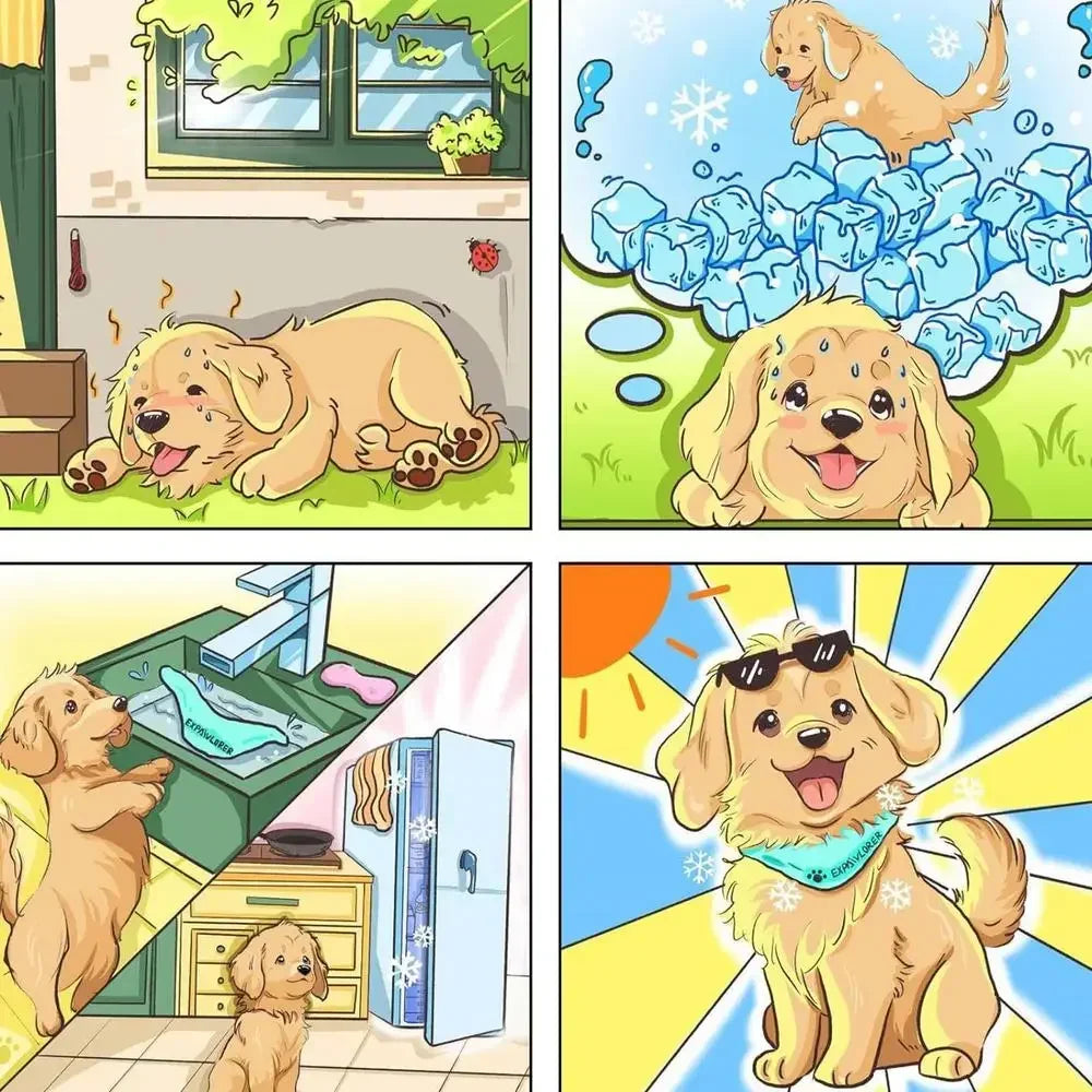 Dog Cooling Scarf