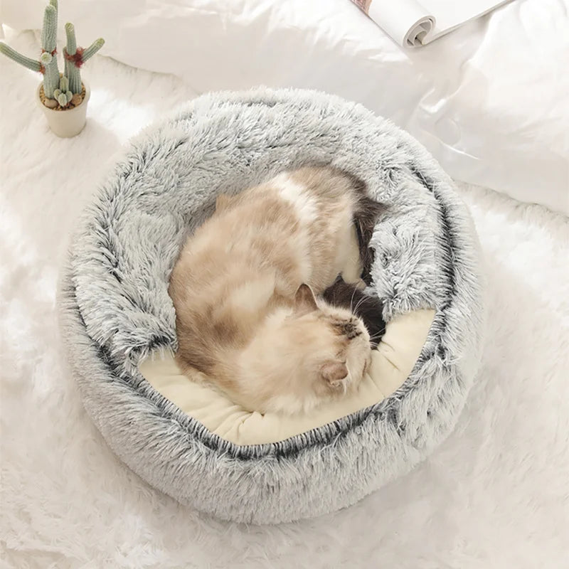 Cozy Fiber Cat Bed
