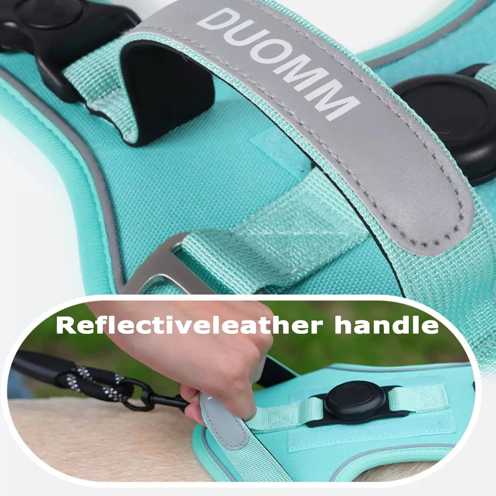 Dog Harness with Airtag Holder