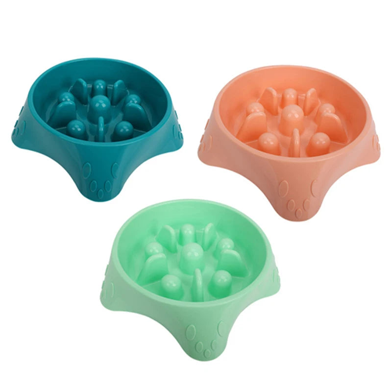 Starfish Slow Feeder Dog Bowl