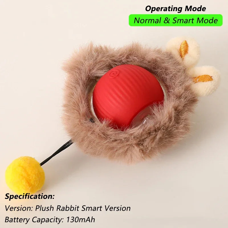 Smart Interactive Cat Or Dog Toy Ball – The Ultimate Purr-fect Playmate! 😺🎾